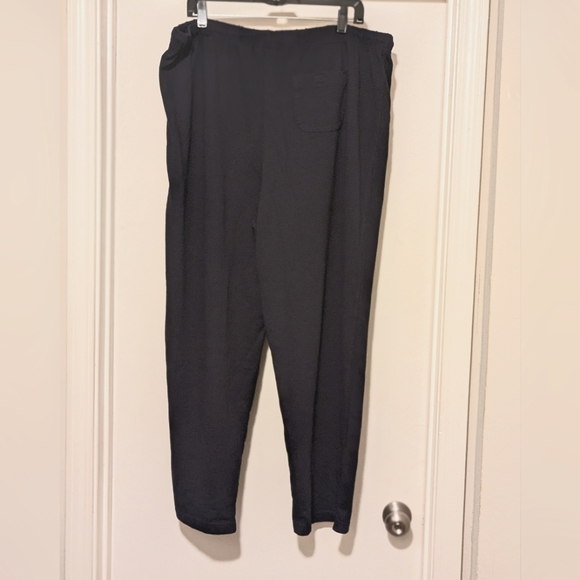 Women Dark Blue Sweat Jogging Pants - Picture 2 of 3